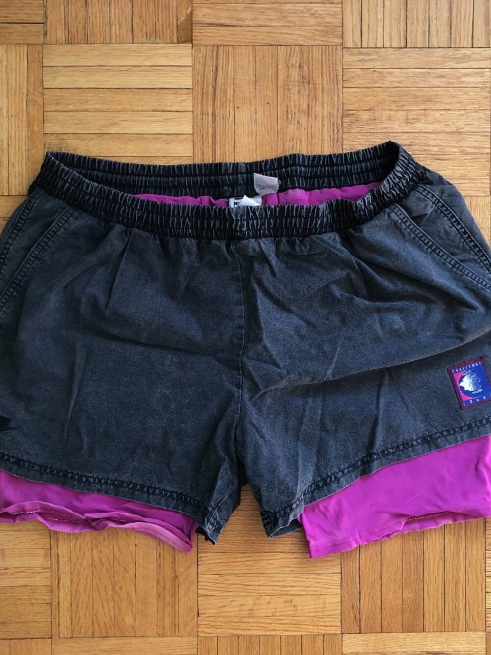 100% Authentic Nike Challenge Court Shorts Size XL X Large Andre Agassi Vintage